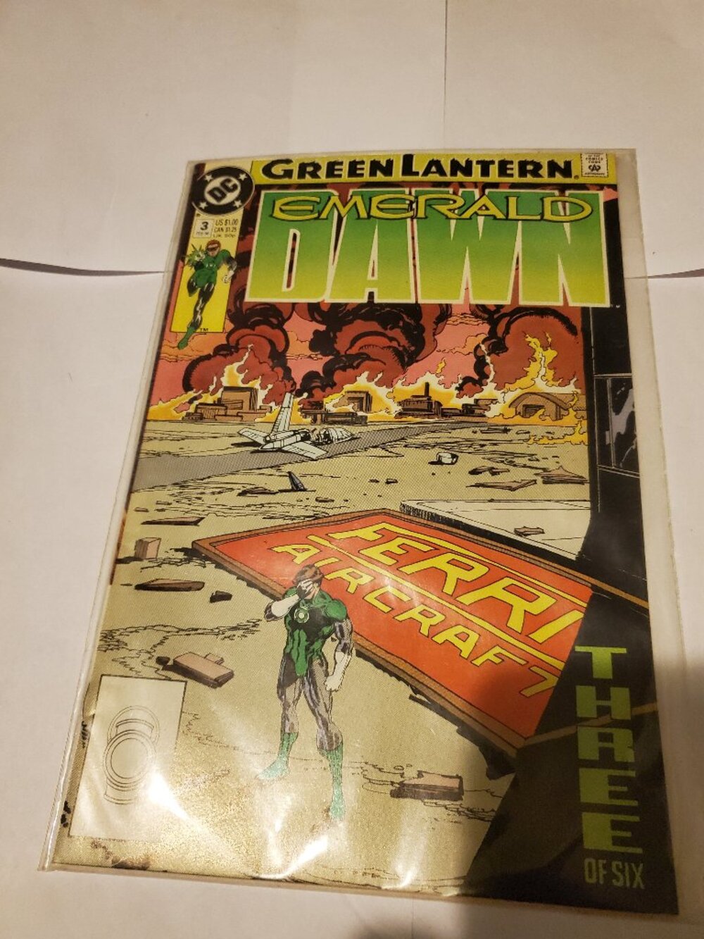 DC GREEN LANTERN EMERALD DAWN THREE OF SIX COMIC BOOK